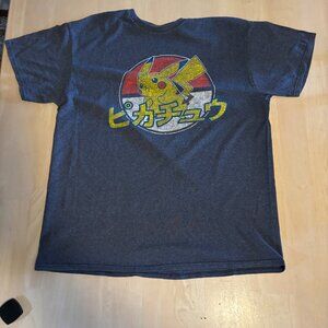 Vintage Pokemon Pikachu T-Shirt, Size L